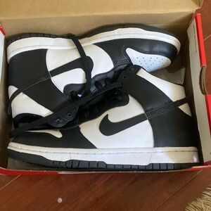 Panda high top dunks